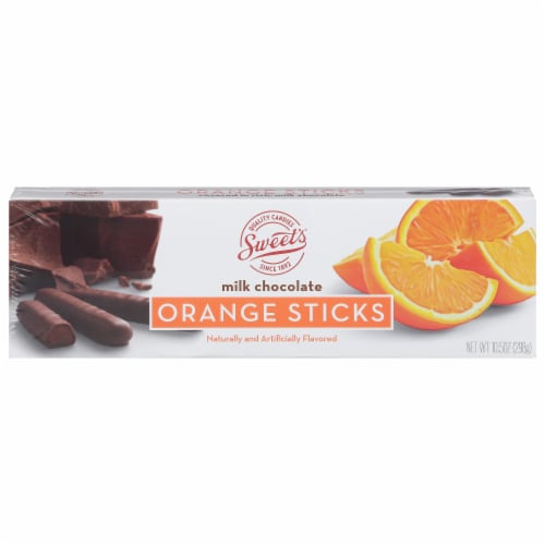 Sweet's Milk Chocolate Orange Sticks - 10.5 oz box