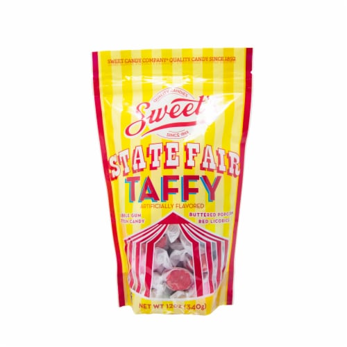 Sweet's State Fair Taffy Perspective: front