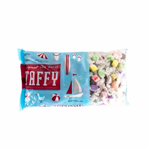 Sweet's Original Salt Water Taffy Perspective: front
