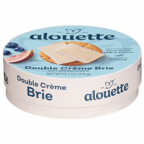 Alouette® Double Creme Baby Brie Cheese Perspective: front