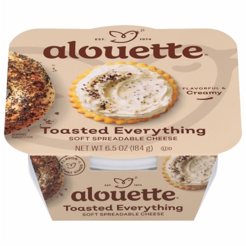 Alouette® Toasted Everything with Sea Salt Spreadable Cheese