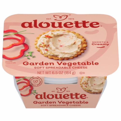 Alouette® Premium Garden Vegetable Cheese Spread Perspective: front