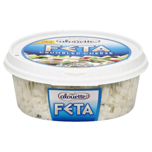 Alouette® Feta Cheese Crumbles Perspective: front