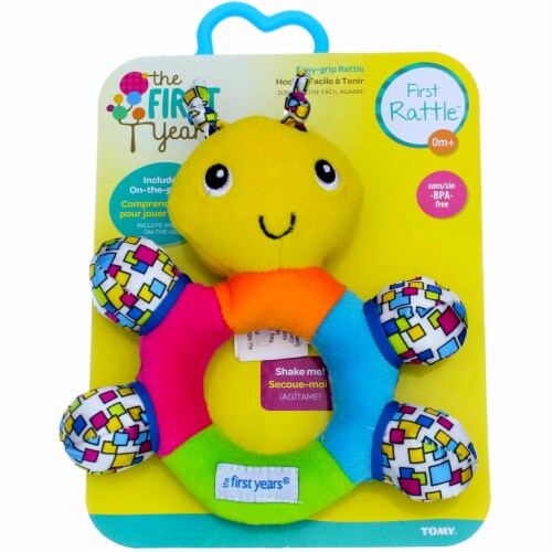The First Years My First Rattle Perspective: front