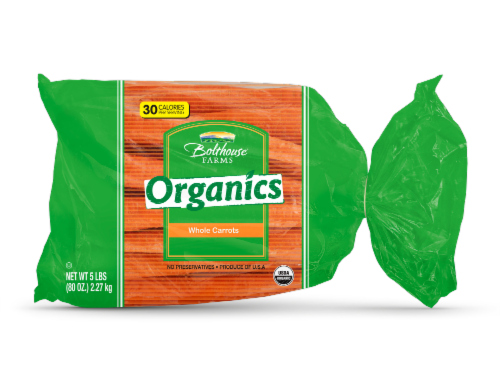 Bolthouse Farms Organics Whole Carrots Perspective: front