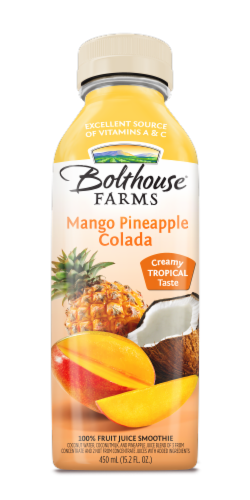 Bolthouse® Farms Mango Pineapple Colada Fruit Juice Smoothie Perspective: front