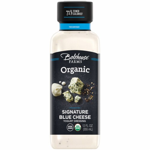 Bolthouse Farms Organic Signature Blue Cheese Yogurt Dressing Perspective: front