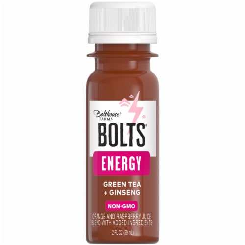 Bolthouse Farms Bolts® Energy Beverage Shot Perspective: front