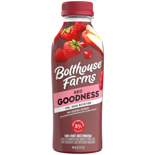 Bolthouse Farms™ Red Goodness Fruit Juice Smoothie Perspective: front
