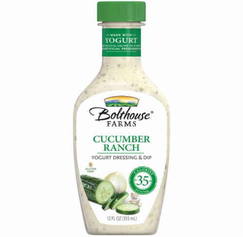 Bolthouse Farms® Cucumber Ranch Yogurt Dressing Perspective: front