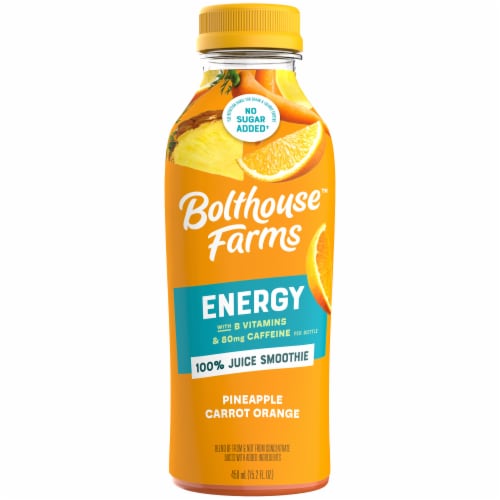 Bolthouse™ Farms Pineapple Carrot & Orange Energy Drink Perspective: front