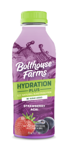 Bolthouse Farms™ Hydration Plus Strawberry Acai Juice Perspective: front