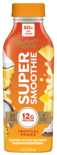 Bolthouse Farms Tropical Power Super Smoothie Perspective: front