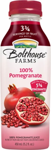 Bolthouse Farms® 100% Pomegranate Juice Perspective: front