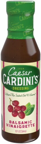 Cardini's Balsamic Vinaigrette Dressing Perspective: front
