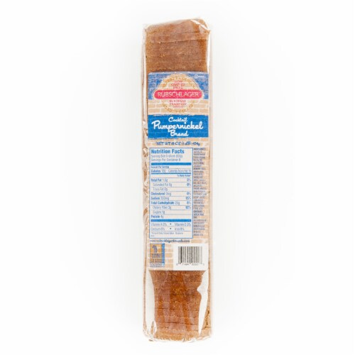 Rubschlager Pumpernickel Cocktail Bread Perspective: front