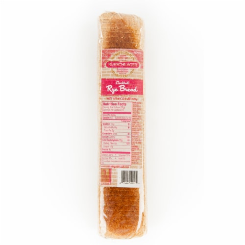 Rubschlager Thin-Sliced Cocktail Rye Bread Perspective: front