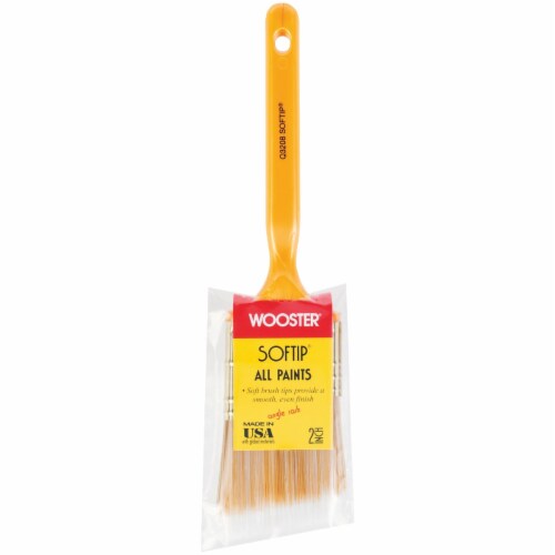 Wooster Brush,2 ,Angle Sash,Synthetic,2 3/16 L Q32082, 1 Ralphs