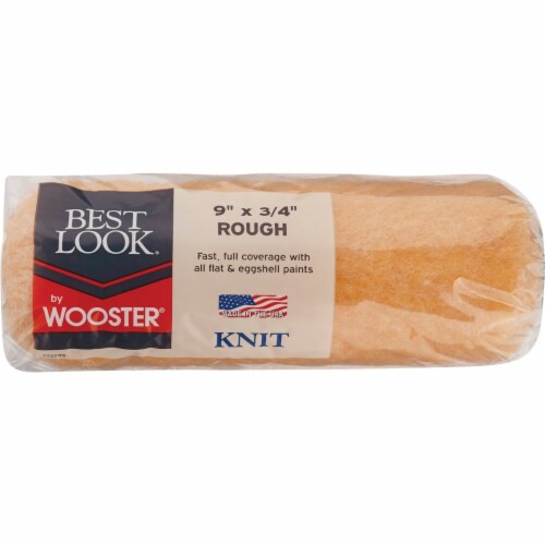 Best Look By Wooster 9 In. x 3/4 In. Knit Fabric Roller Cover DR423-9 Perspective: front