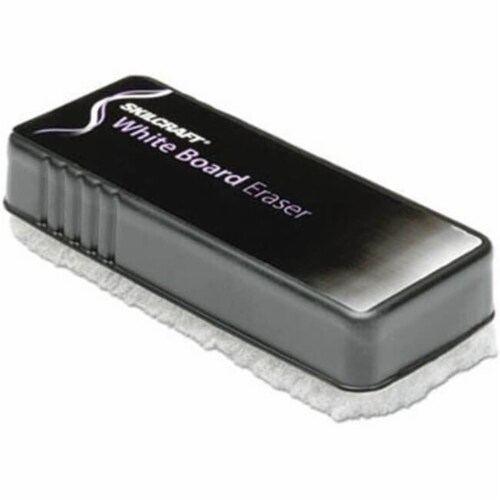 Ability One  5.25 x 1.5 x 2.5 in. Foam Board Dry Eraser Perspective: front