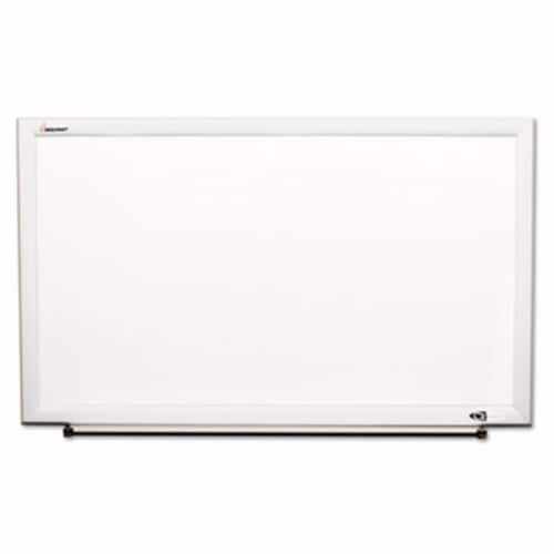 Ability One  White Skilcraft Quartet Cubicle Magnetic Dry Erase Board Perspective: front