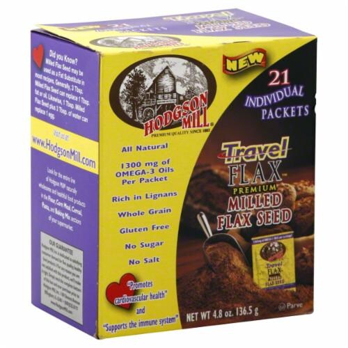 Hodgson Mills Travel Milled Flax Seeds Perspective: front