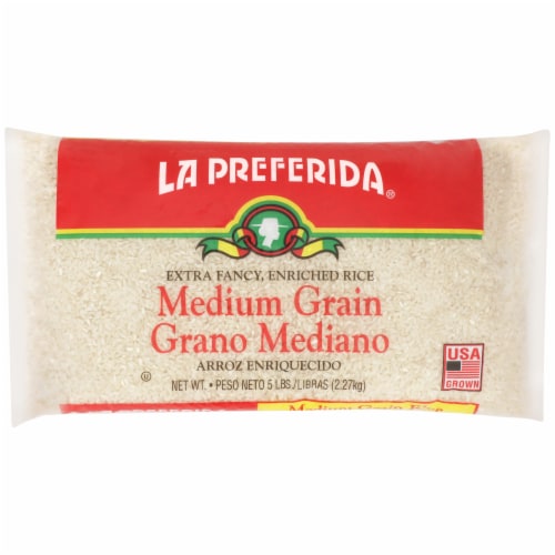 La Preferida® Medium Grain Rice Perspective: front