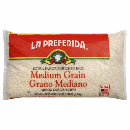 La Preferida Medium Grain Rice Perspective: front