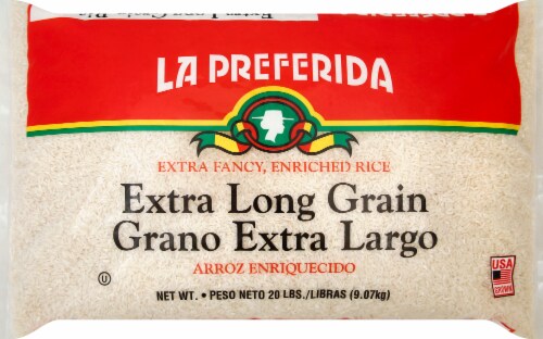La Preferida® Extra Long Grain Enriched Rice Perspective: front