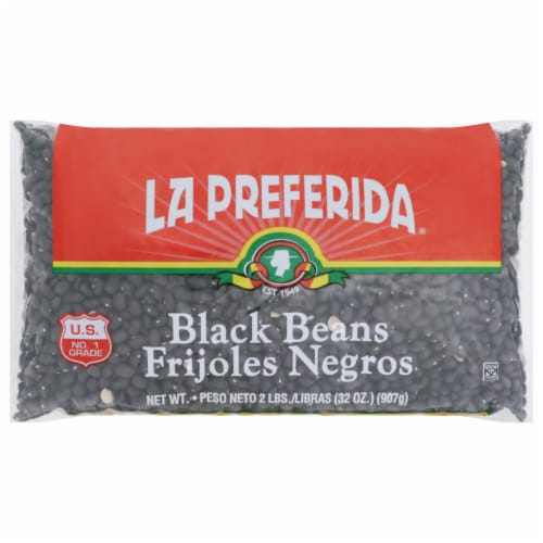 La Preferida Black Beans Perspective: front