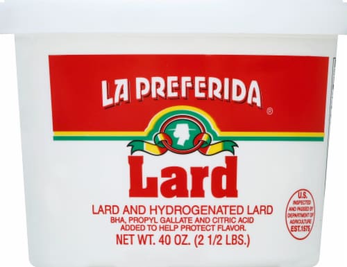 La Preferida® Lard Perspective: front