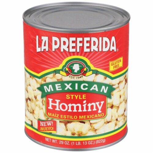 La Preferida® Mexican Style Hominy Perspective: front