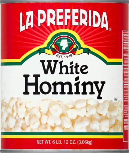 La Preferida White Hominy Perspective: front