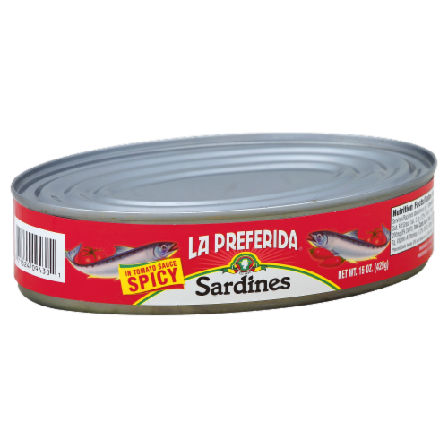La Preferida Spicy Sardines Perspective: front