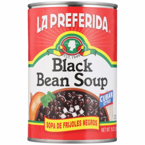 La Preferida® Black Bean Soup Perspective: front