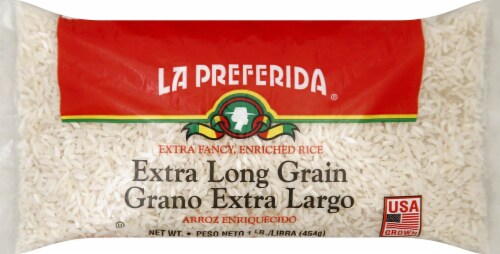 La Preferida® Extra Long Grain Enriched Rice Perspective: front