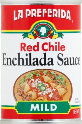 La Preferida® Mild Red Chile Enchilada Sauce Perspective: front