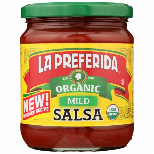 Pay Less Super Markets La Preferida Organic Mild Salsa 16 Oz