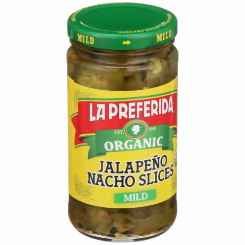 La Preferida Organic Mild Jalapeno Nacho Slices Perspective: front