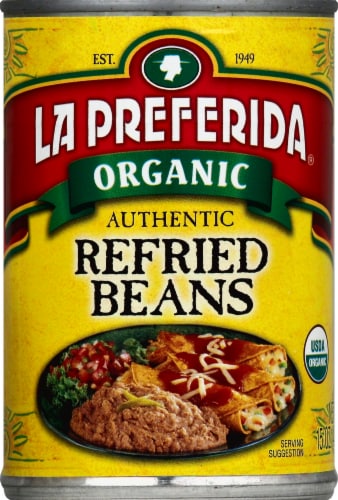 La Preferida® Organic Refried Beans Perspective: front