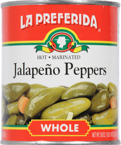 La Preferida Whole Jalapeno Peppers Perspective: front
