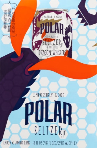 Polar® Dragon Whispers Seltzer Jr. Perspective: front