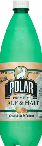 Polar Half & Half Grapefruit & Lemon Perspective: front