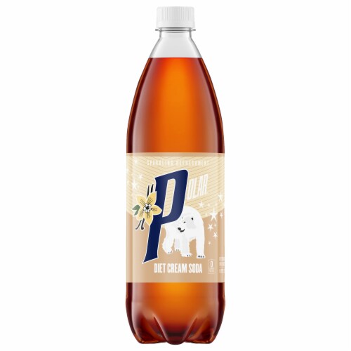Polar™ Diet Cream Soda Perspective: front