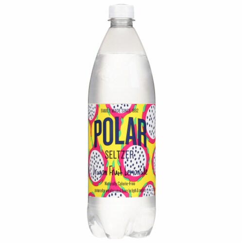 Polar Dragon Fruit Lemonade Seltzer Perspective: front