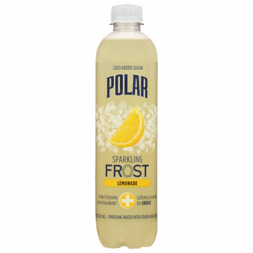 Polar Frost Lemonade Sparkling Water Perspective: front