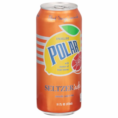 Polar® Sparkling Blood Orange Lemonade Selzerade Perspective: front