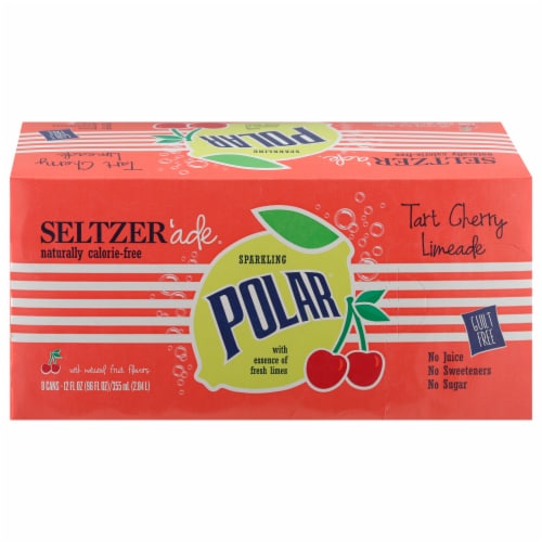 Polar® Seltzer'ade™ Tart Cherry Limeade Perspective: front