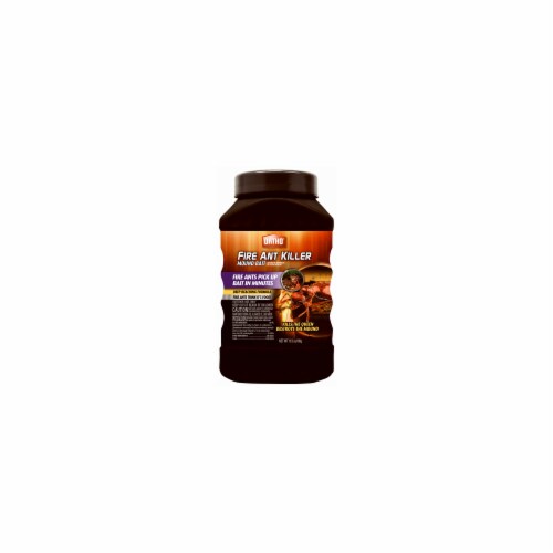 Scotts Ortho Roundup 217996 15 oz Fire Antique Mound Bait Perspective: front