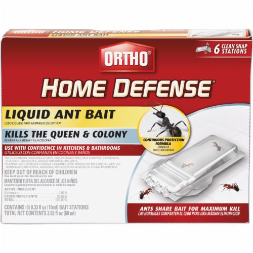 Ortho Home Defense 2.02 Oz. Liquid Ant Bait Station (6-Pack) 0464812 Perspective: front
